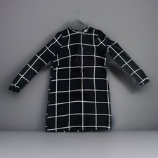 H&M Long Bluse Schwarz 36 