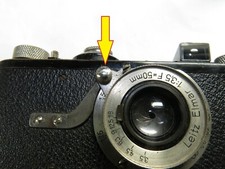 (34) Leica 1a lens focus lever
