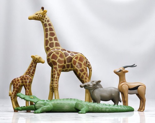 Playmobil alligator giraffe - playmobil,