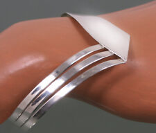 STERLING SILBER ARMSPANGE ° MODERNIST DESIGN °  ARMREIF  SILVER BANGLE