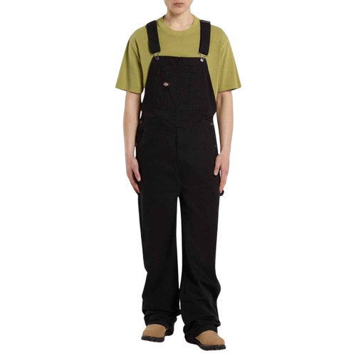 Dickies canvas bib black - dickies,
