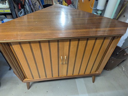 Nostalgischer eckschrank 60er - nostalgischer,