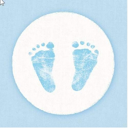 Servietten blau baby - baby, junge