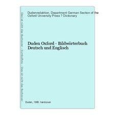 Duden Oxford - Bildwörterbuch Deutsch und Englisch Dudenredaktion und Department