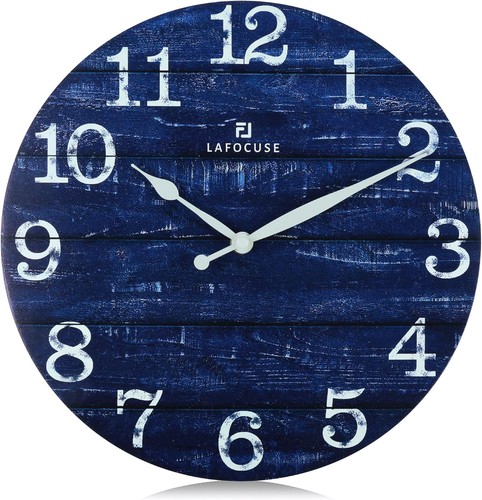 Lafocuse rustikal wanduhr holz - lafocuse,