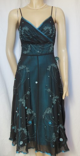 Laura ashley kleid - ashley, schwarz