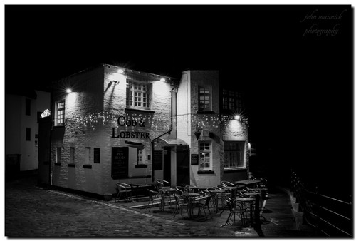 Cod lobster pub staithes - lobster, pub,