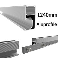 Aluprofil 124cm Solarschiene
