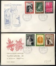 VATIKAN - VATIKAN 1966 - FDC RODIA Abschluss des Ökumenischen Konzils VATIKAN II