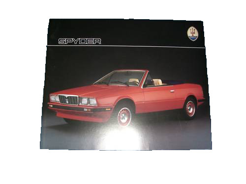 Prospekt brochure maserati - prospekt,