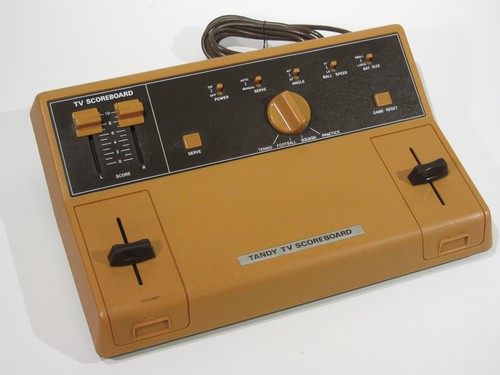 Tandy scoreboard retro - tv,