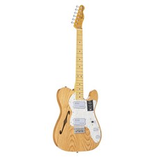 Fender American Vintage II 1972 Telecaster Thinline MN Aged Natural - E-Gitarre