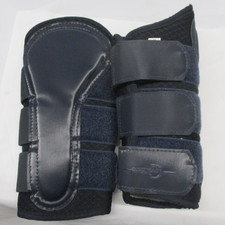 Gamaschen Softgamaschen Mesh navy blau  T16u Gr. XL großes Warmblut