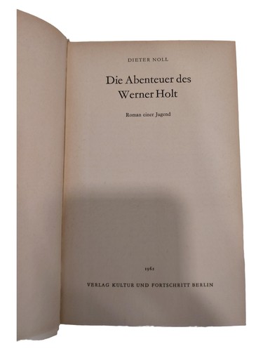 Die abenteuer des werner holt - des,