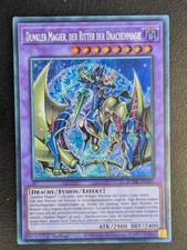 Dunkler Magier, der Ritter der Drachenmagie BLMR-DE001 Secret Rare Deutsch NM