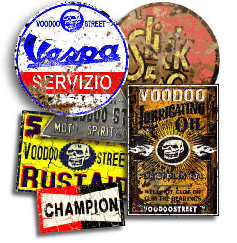 Vespa aufkleber rat - rat, packung