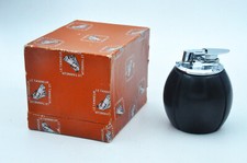 Antik Feuerzeug De Table Marke The Tanner Und Ronson Leder Metall Chrom Design