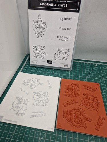 Stampin entzückende eulen - stampin,