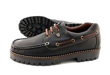 Bootsschuhe Herren schwarz