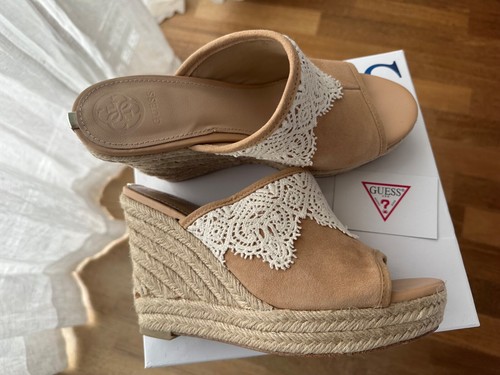 Wedges von guess nude - nude, mit