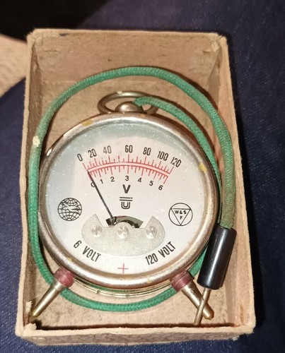 Vintage voltmeter ampmeter s - voltmeter,