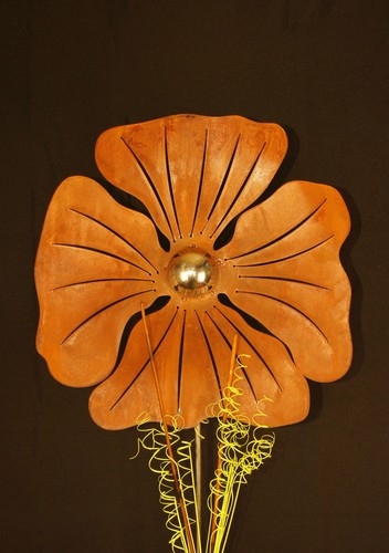Pflanzstab blume metall - , jh