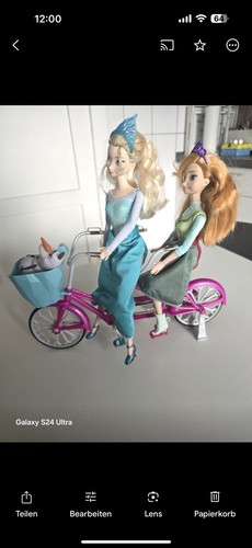 Disne anna elsa fahrrad - disne,