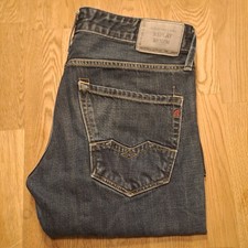 Replay Jeans Herren, dunkel blau, Model Waitom Gr W34/L32 topp Zustand