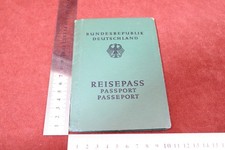 Alter Reisepass BRD eines