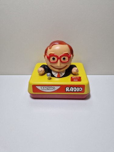 Talking radio 70er figur - radio,