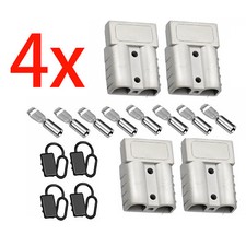 4 Stück Batterie stecker