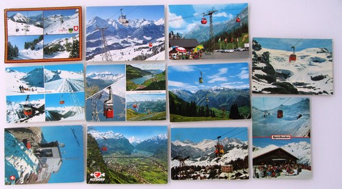 Schweiz postkarten lot - postkarten, 11