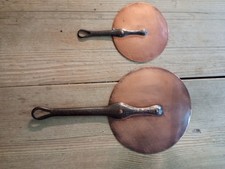 2 Kupfer Deckel | antik |