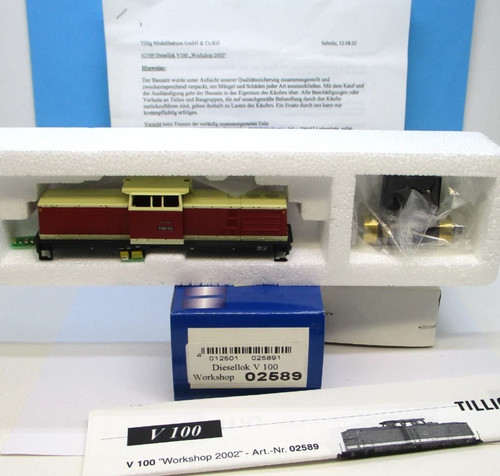 Tillig 02589 diesellok 100 - tillig, v