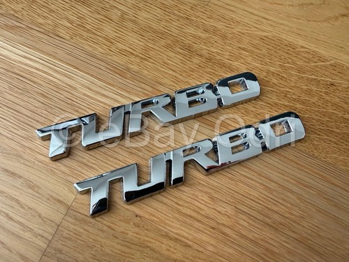 Turbo emblem zeichen chrom - turbo,