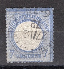 Deutsches Reich 1872 Michel Nr.: 26, mit großem Brustschild, gestempelt