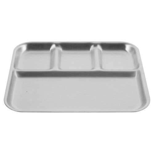 Portionsteller edelstahlteller - portionsteller,
