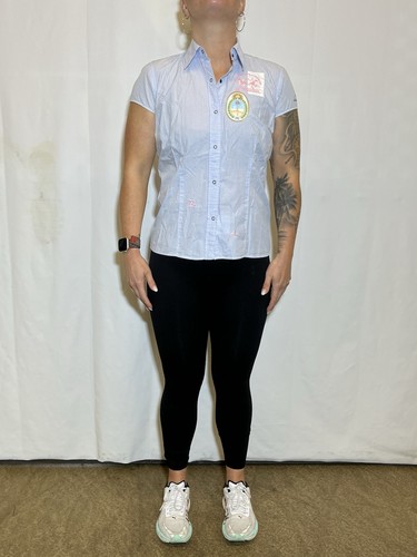 Martina kurzarm bluse - la,