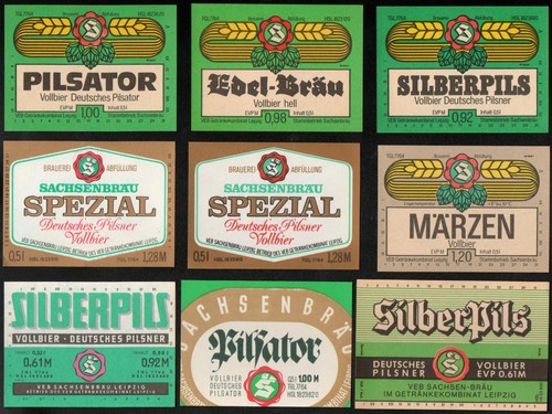 Ddr bieretiketten - ddr, 9