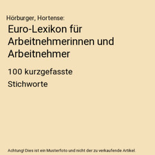 Euro-Lexikon für