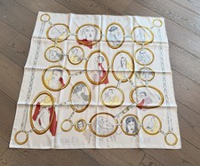 Edles Hermès Seidentuch 90 x