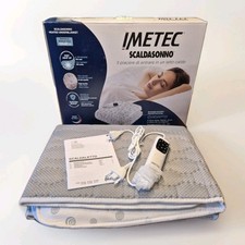 Imetec Heizdekce Unterbett Warm Wärmeunterbett 150x80 cm Einzel  100 % Baumwolle