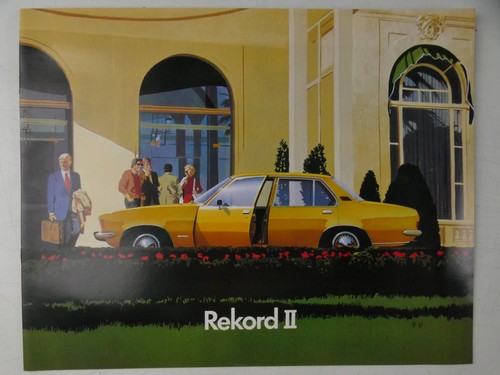 Opel rekord katalog - rekord,