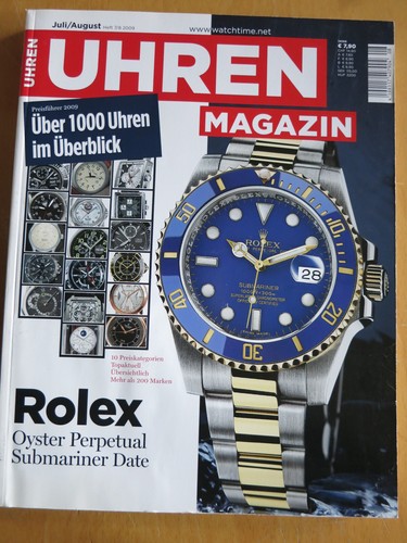 Uhren magazin 2009 - 7/8,