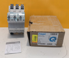 Hager 3-polig SLS-Schalter Cs-Charakteristik 35A für Sammelschiene QuickConnect