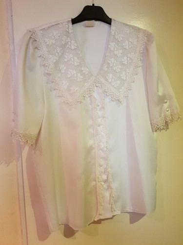 Sehr schöne weiße bluse mit - weiße,