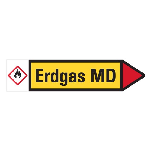 Rohrleitungskennz erdgas md - rohrleitungskennz.,