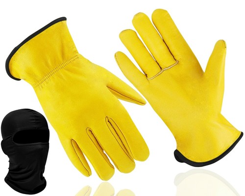 Herren 100 leder handschuhe - 100%,
