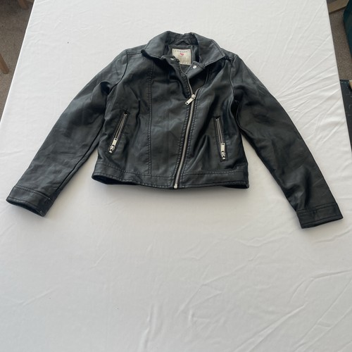 Mädchen scheinlederjacke - mädchen,