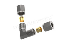 Verbindungsstück 90° RVS 8